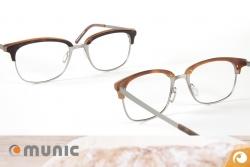 Munic Eyewear Brillen aus Titan und Acetat Materialmix | Offensichtlich Berlin