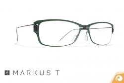 Titanbrille Markus T me2 239 in einem kräftigen Grün mit feinem Titanbügel| Offensichtlich Berlin