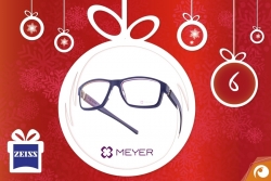 Hinter Türchen Nr.6 gibt es Meyer Eyewear SLS Brillen mit 20% Rabatt + Aktion Zeiss DriveSafe | Offensichtlich Adventskalender