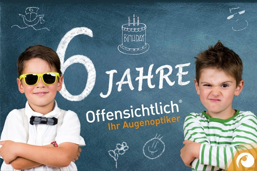Offensichtlich - Ihr Augenoptiker wird 6 Jahre alt! | Offensichtlich Berlin